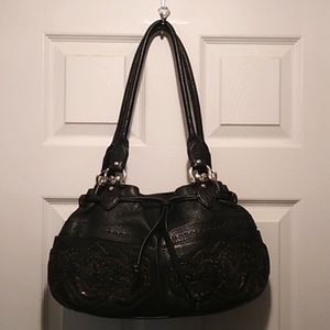 Black Brighton Bag, Sz Large